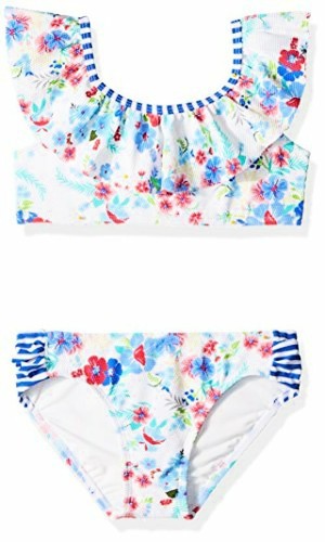 cap sleeve two piece swimsuit